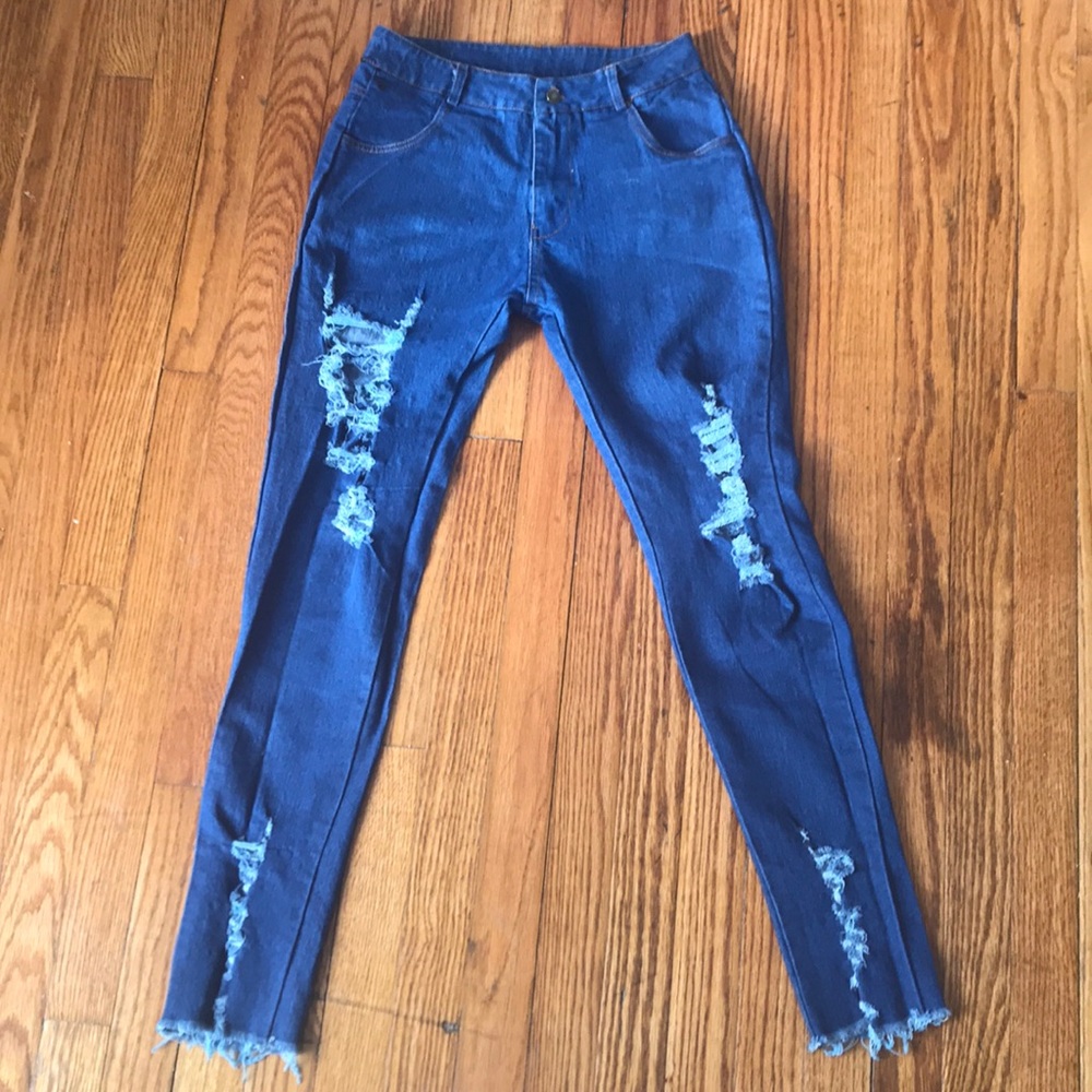 High Waist Skinny Jeans